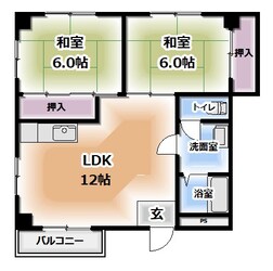 KHD香里の物件間取画像